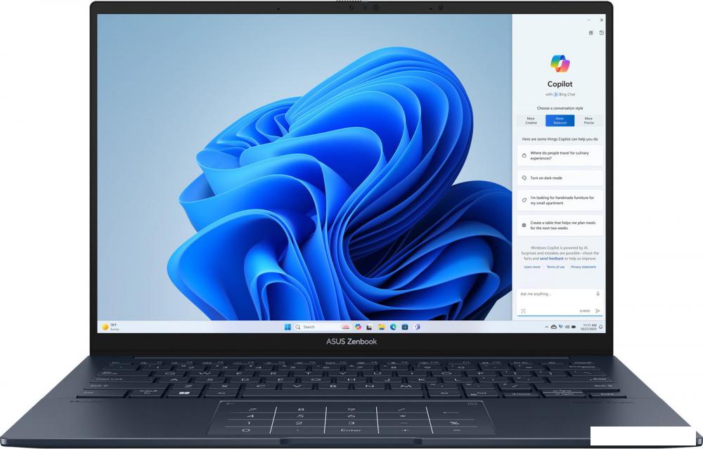 Ноутбук ASUS Zenbook 14 OLED UX3405MA-QD379W- фото