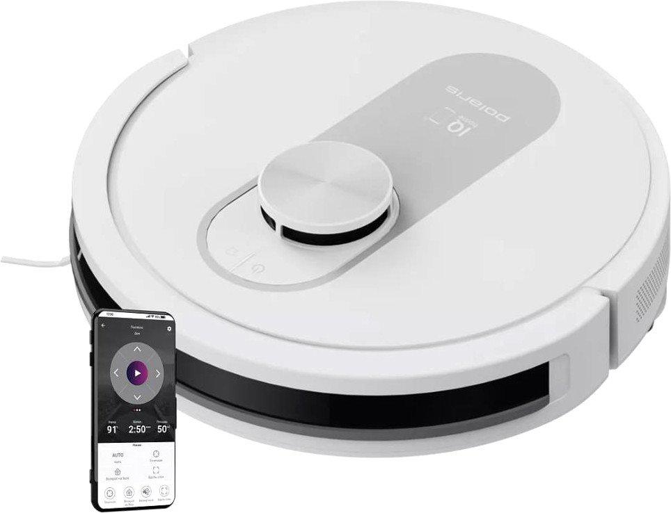 Робот-пылесос Polaris PVCR 4250 WIFI IQ Home (белый)- фото