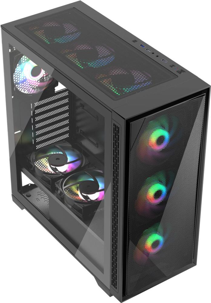 Корпус SuperPower i9 Mesh TG (черный)- фото