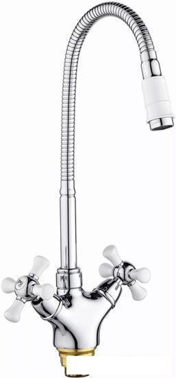 Смеситель РМС SL92W-279F (хром/белый)