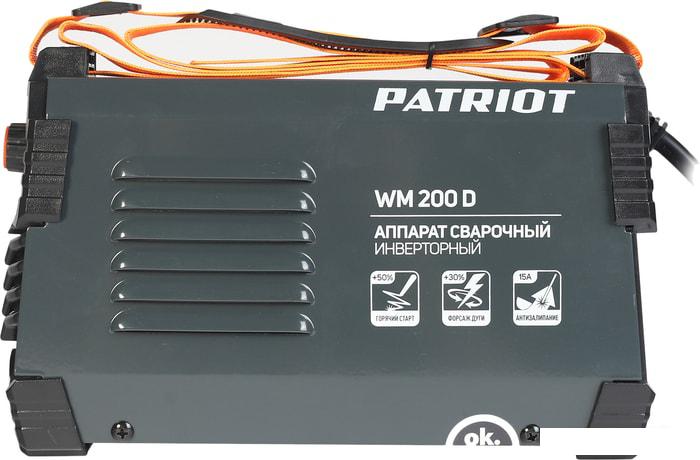 Сварочный инвертор Patriot WM 200D- фото3