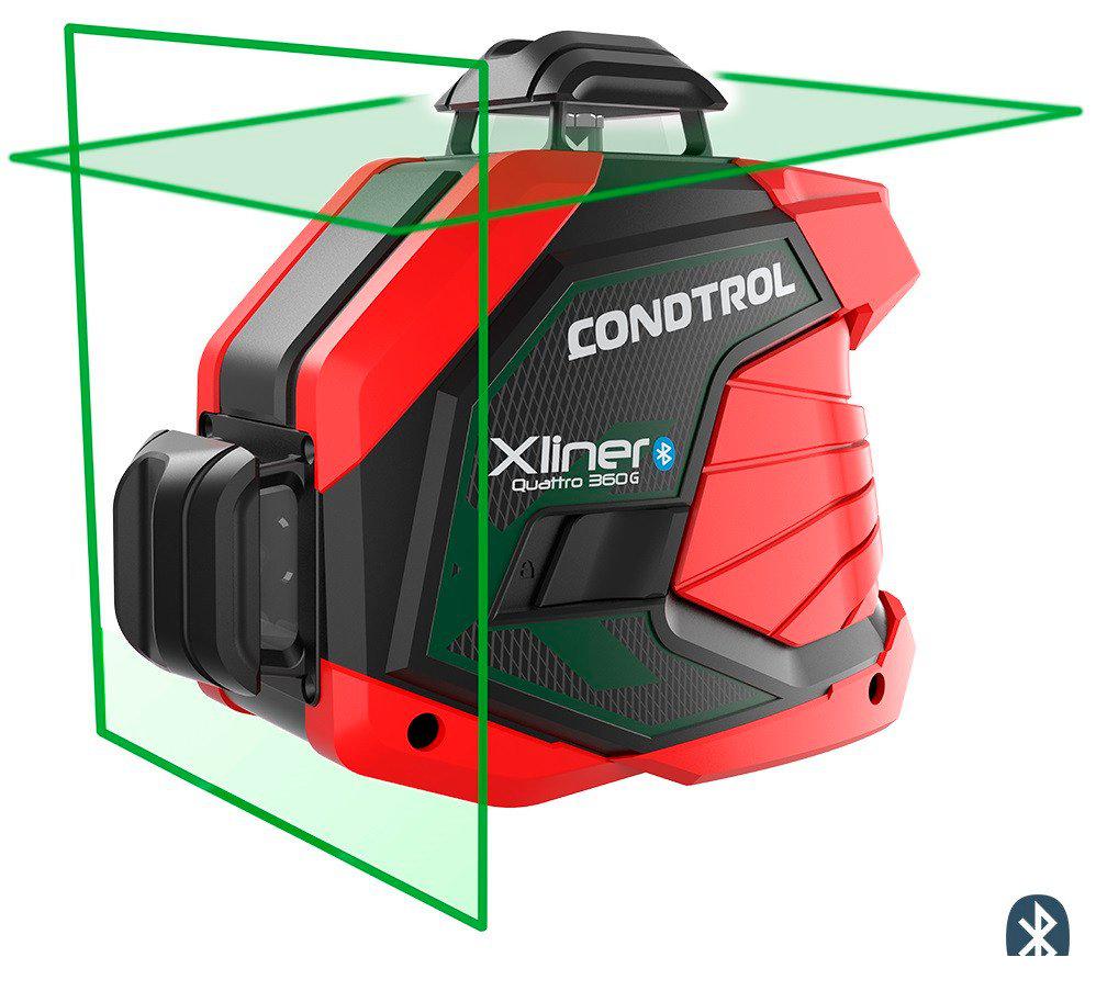 Лазерный нивелир Condtrol Xliner Quattro 360G- фото