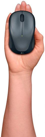 Мышь Logitech M235 Wireless Mouse (серый) [910-002201]- фото4