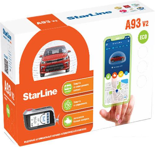 Автосигнализация StarLine A93 V2 ECO- фото