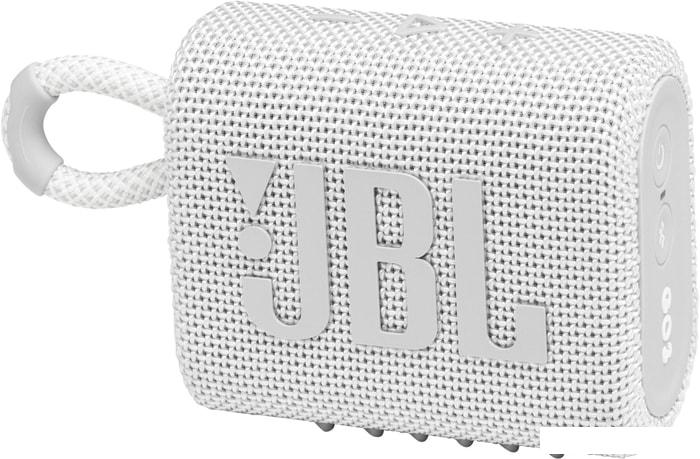 Беспроводная колонка JBL Go 3 (белый)- фото