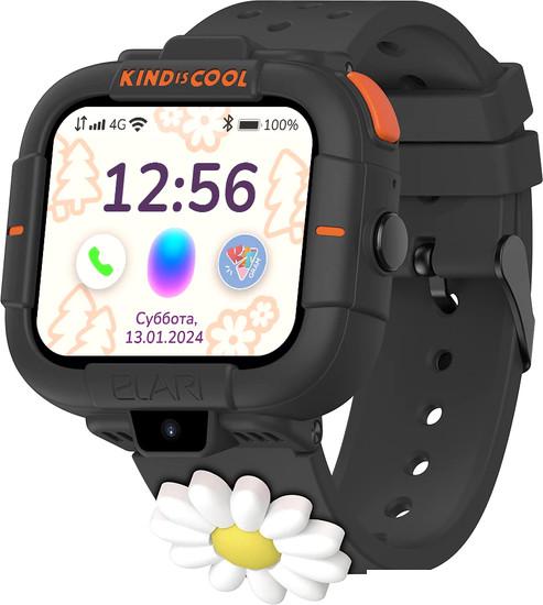 Детские умные часы Elari KidPhone MB (черный)- фото