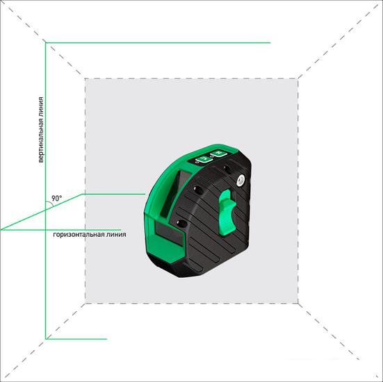 Лазерный нивелир ADA Instruments Armo 2D Green Professional Edition A00575- фото2