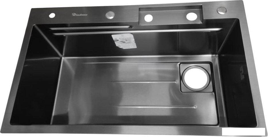 Кухонная мойка Diadonna DS7545B- фото2