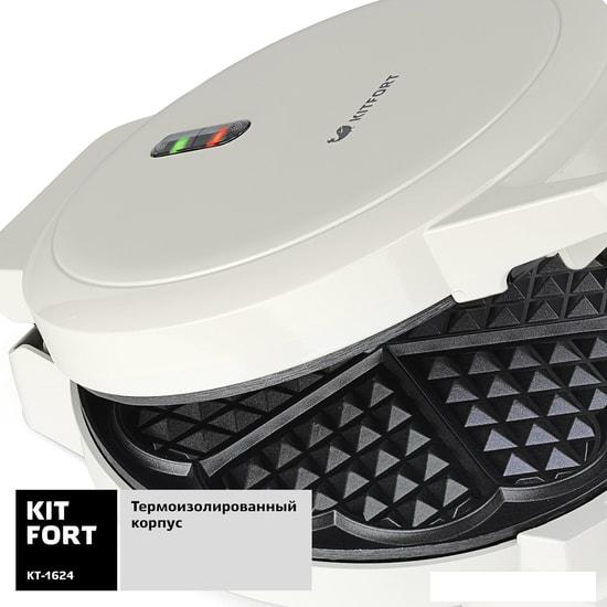 Вафельница Kitfort KT-1624- фото3