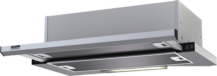 Кухонная вытяжка Krona Kamilla slim 600 inox/inox (2 мотора)- фото