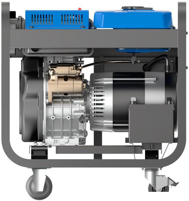 Дизельный генератор ТСС SDG 9000EH3UA- фото4