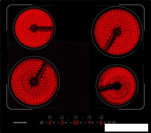 Варочная панель Normann BHC-6410A.BK