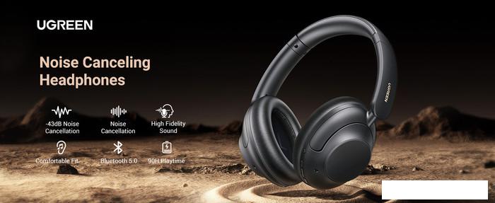 Наушники Ugreen HiTune Max 5 (черный)- фото2