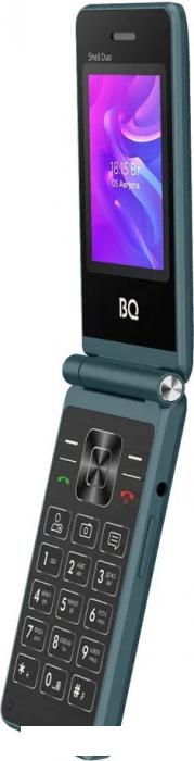 Кнопочный телефон BQ BQ-2412 Shell Duo (бирюзовый)- фото3