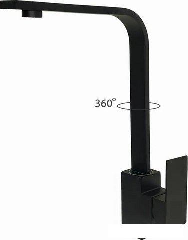 Смеситель MARRBAXX КМ013/Q4 М013Q004 (черный)- фото2