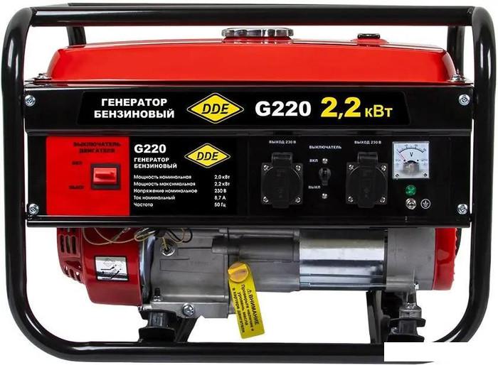 Бензиновый генератор DDE G220- фото3