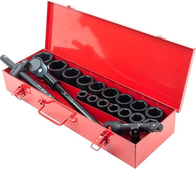 Набор трещотка с головками Everforce EF-6212-5MPB (21 предмет)- фото