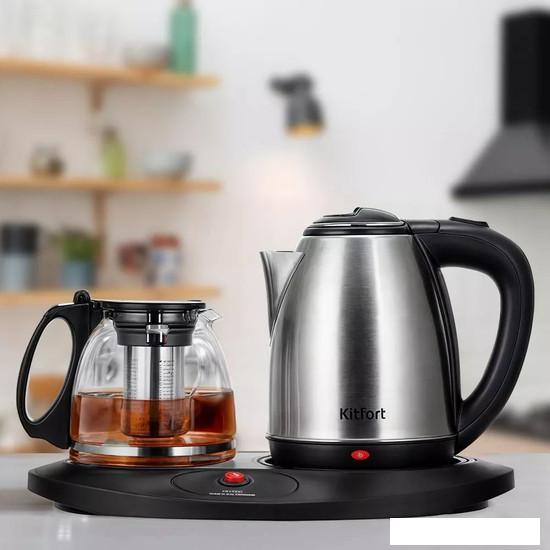 Электрический чайник Kitfort KT-6638- фото3