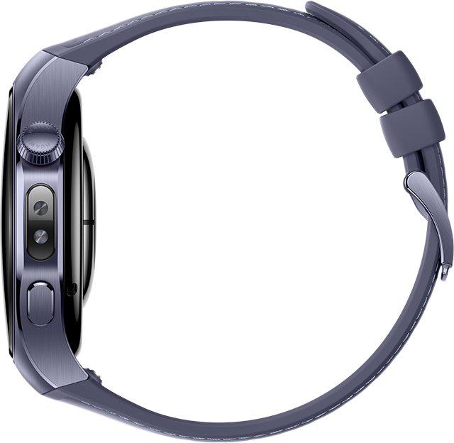 Умные часы Huawei Watch 5 46 мм (фиолетовый, с фиолетовым силиконовым ремешком, международная версия)- фото4