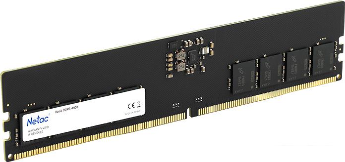 Оперативная память Netac Basic 16ГБ DDR5 5600 МГц NTBSD5P56SP-16- фото3