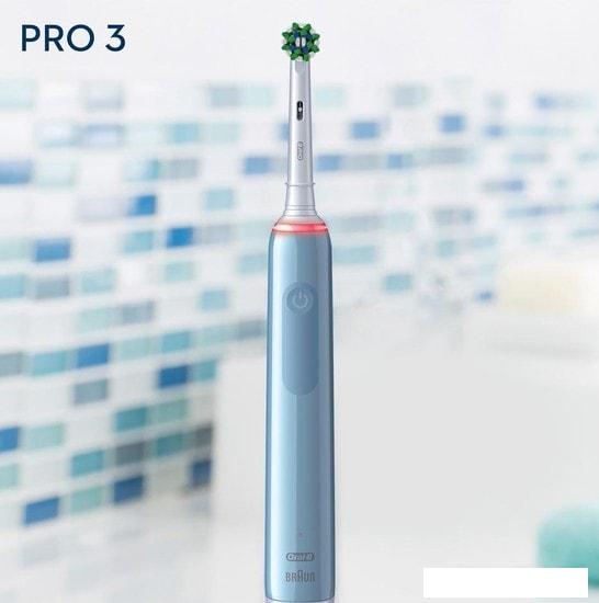 Электрическая зубная щетка Oral-B Pro 3 3000 Cross Action D505.513.3- фото4