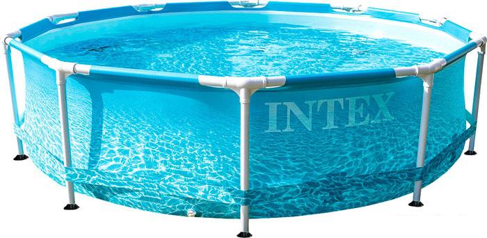 Каркасный бассейн Intex Metal Frame Beachside 28208 (305х76)- фото
