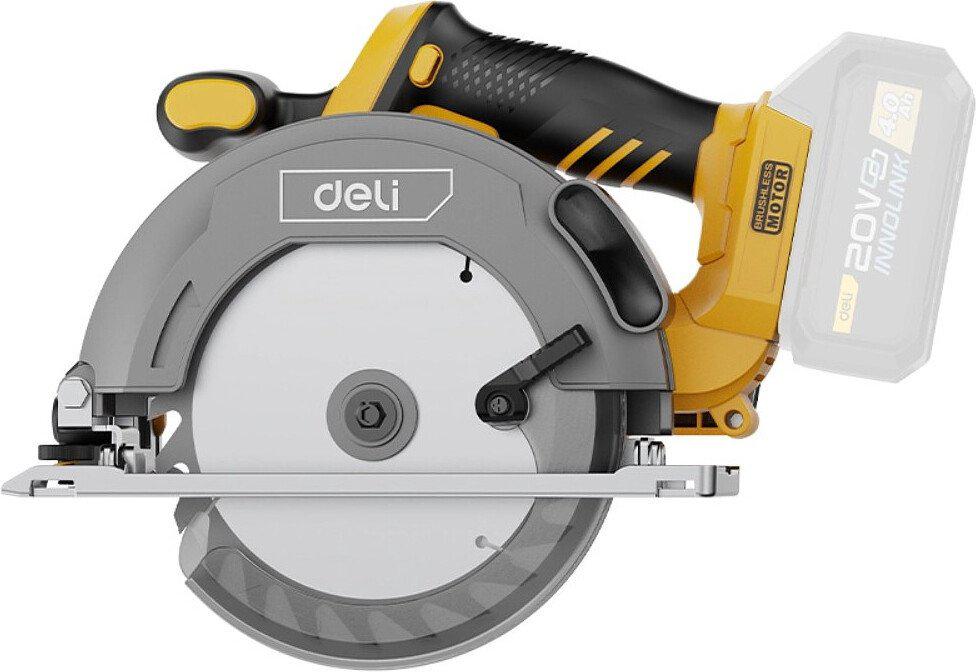 Дисковая (циркулярная) пила Deli EDC551Z (без АКБ)