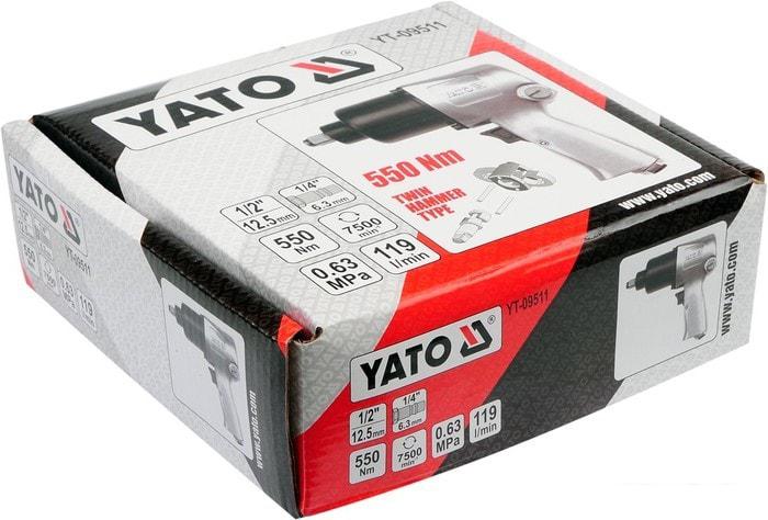 Пневматический гайковерт Yato YT-09511- фото4