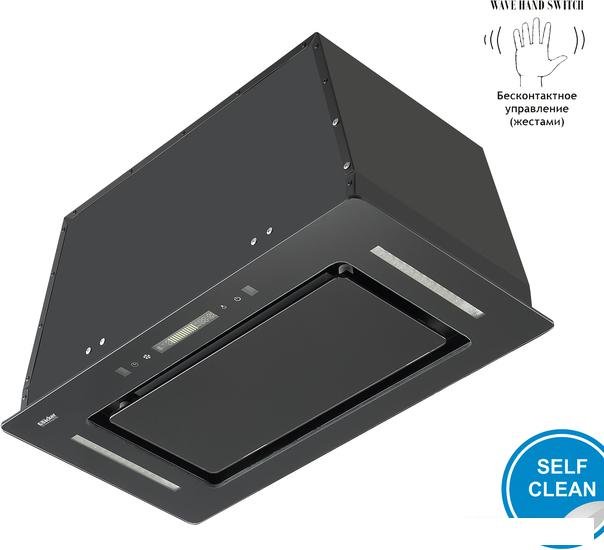Кухонная вытяжка Backer BH74MC-18F12K Black- фото