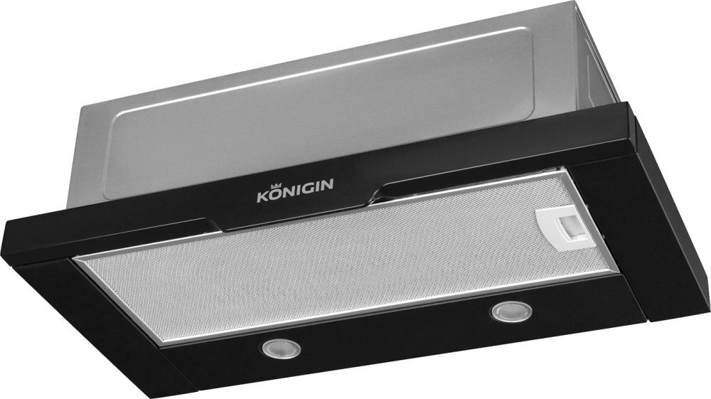 Кухонная вытяжка Konigin Rebus Smooth 60 (черный)- фото4