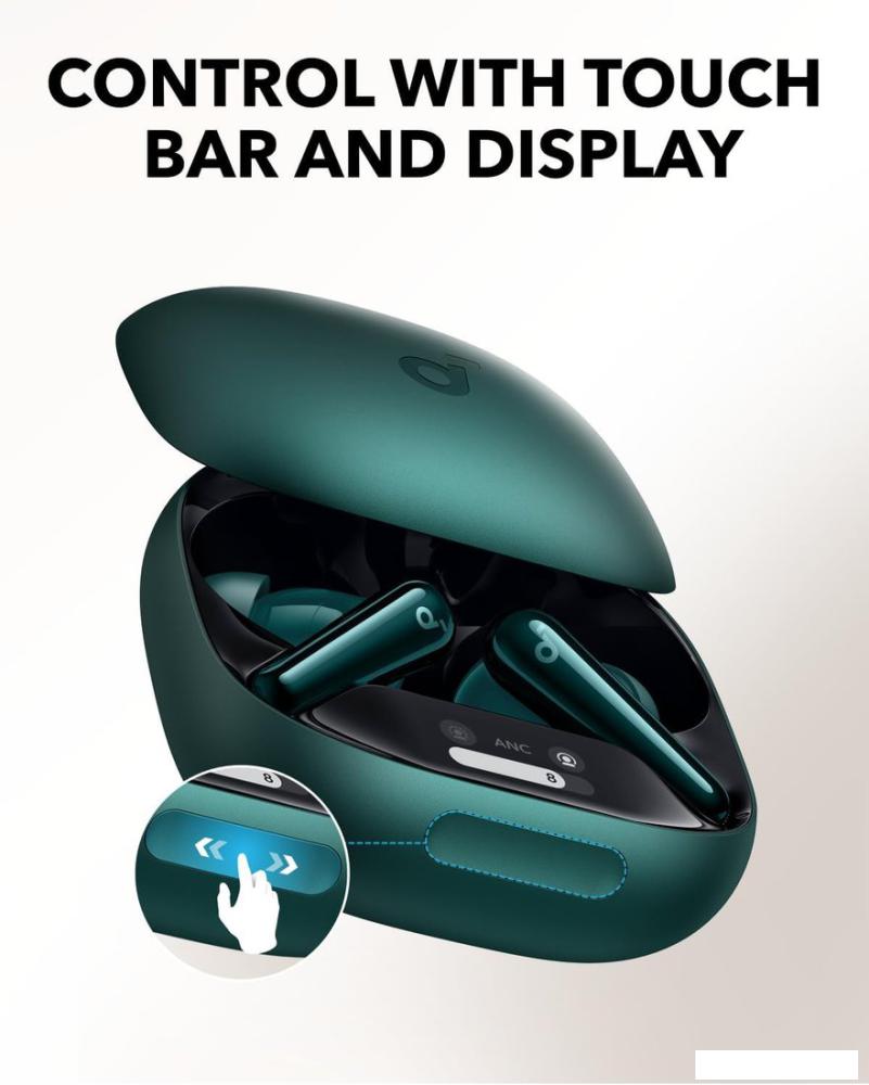 Наушники Anker Soundcore Liberty 4 Pro (зеленый)- фото2