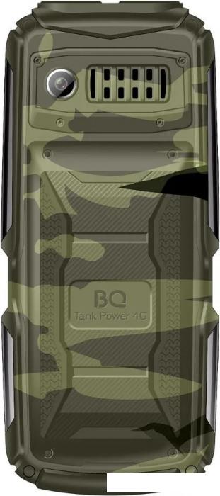 Кнопочный телефон BQ BQ-2410L Tank Power 4G (зеленый камуфляж)- фото3