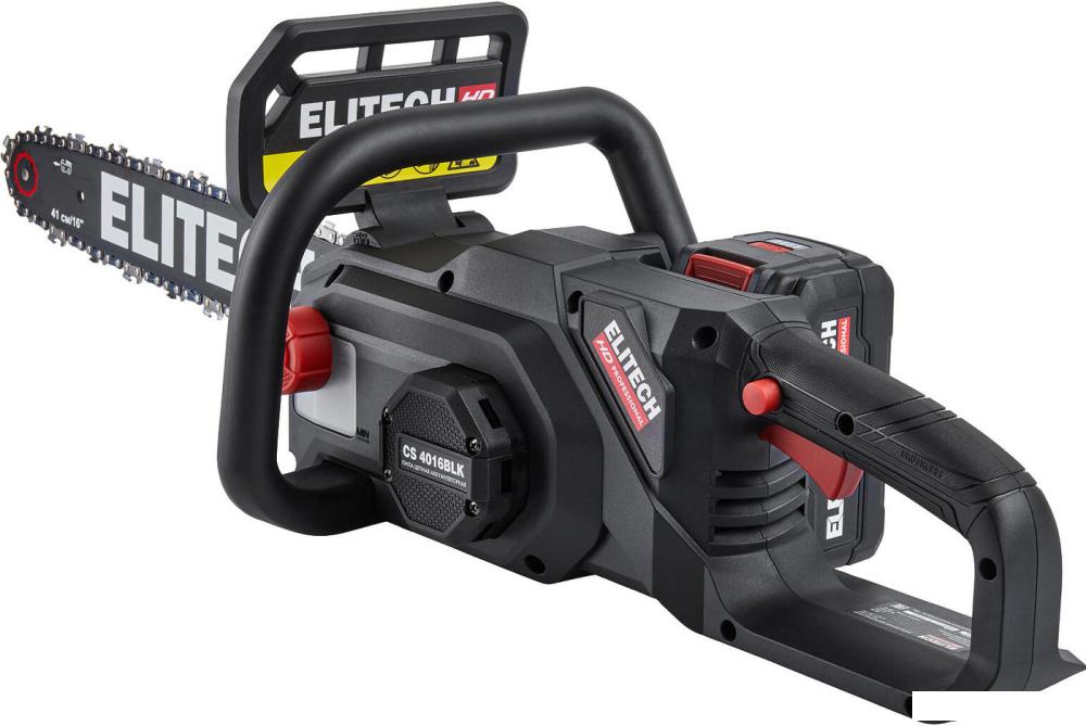 Аккумуляторная пила ELITECH CS 4016BLК E1611.027.01 (с 1-им АКБ)