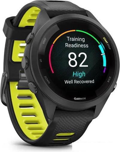 Умные часы Garmin Forerunner 265S 42 мм (черный/желтый)- фото3