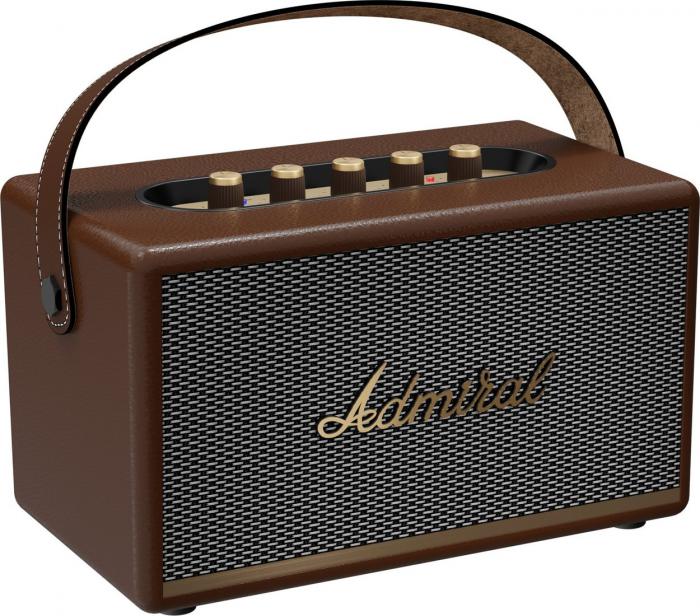 Беспроводная колонка Admiral Audio Bora (коричневый)- фото2