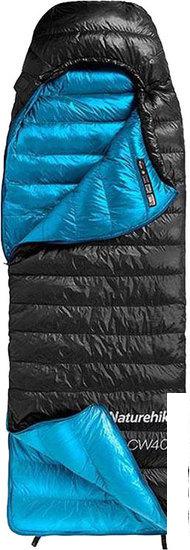 Спальный мешок Naturehike CW400 NH18C400-D (L, черный)- фото
