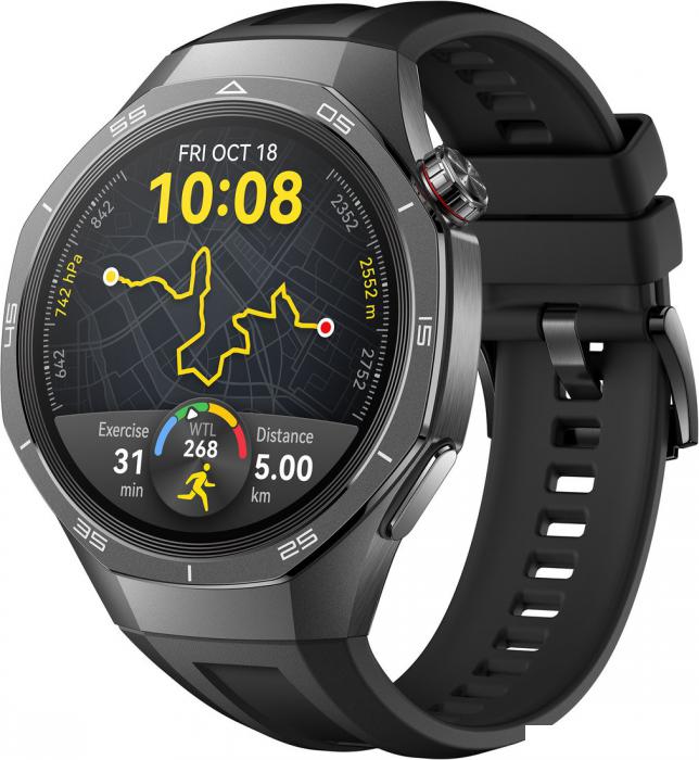 Умные часы Huawei Watch GT 5 Pro 46 мм (черный)- фото