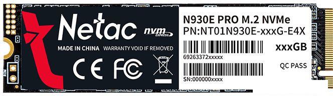 SSD Netac N930E PRO 512GB NT01N930E-512G-E4X-N- фото2
