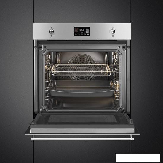 Электрический духовой шкаф Smeg SO6302M2X- фото3