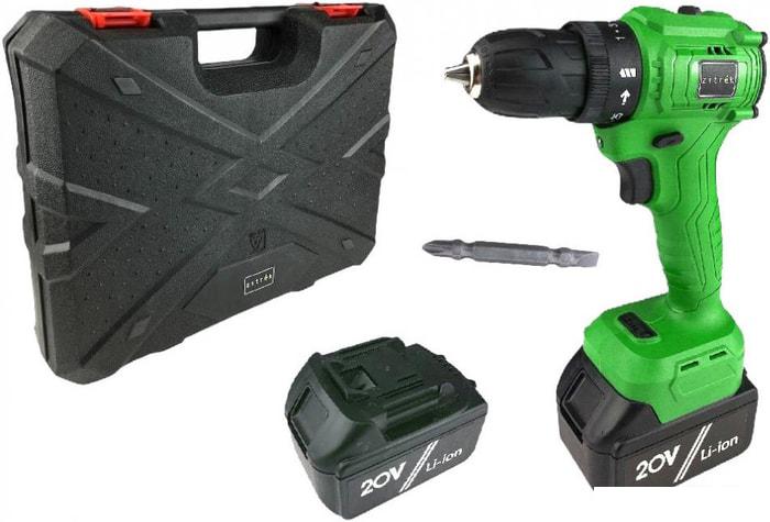 Дрель-шуруповерт Zitrek Greenpower 20 Pro SET 1 063-4061 (с 2-мя АКБ, кейс)- фото