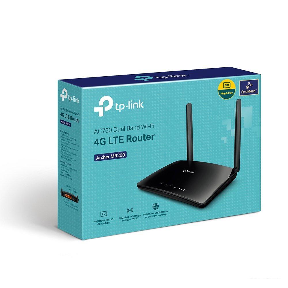 4G Wi-Fi роутер TP-Link Archer MR200 v5.2- фото3