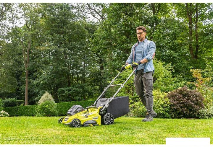 Газонокосилка Ryobi RLM36X41H50G (с 1-им АКБ 5 Ач)- фото2