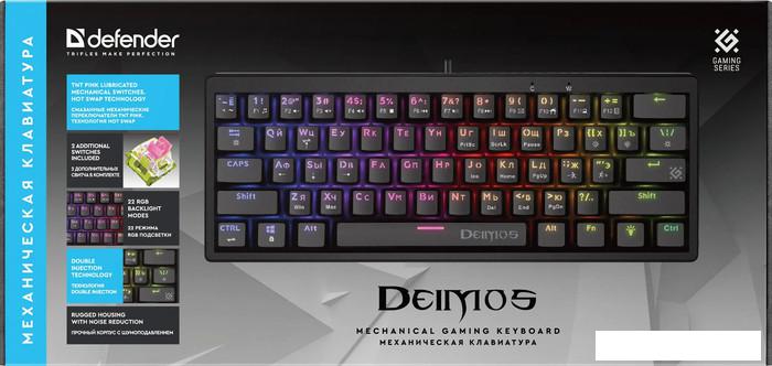 Клавиатура Defender Deimos GK-303- фото3