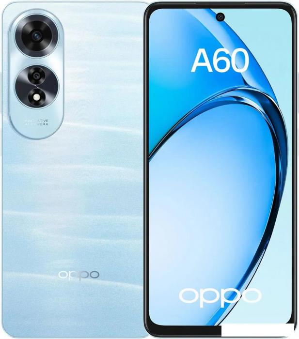 Смартфон Oppo A60 CPH2631 8GB/256GB международная версия (голубой)- фото
