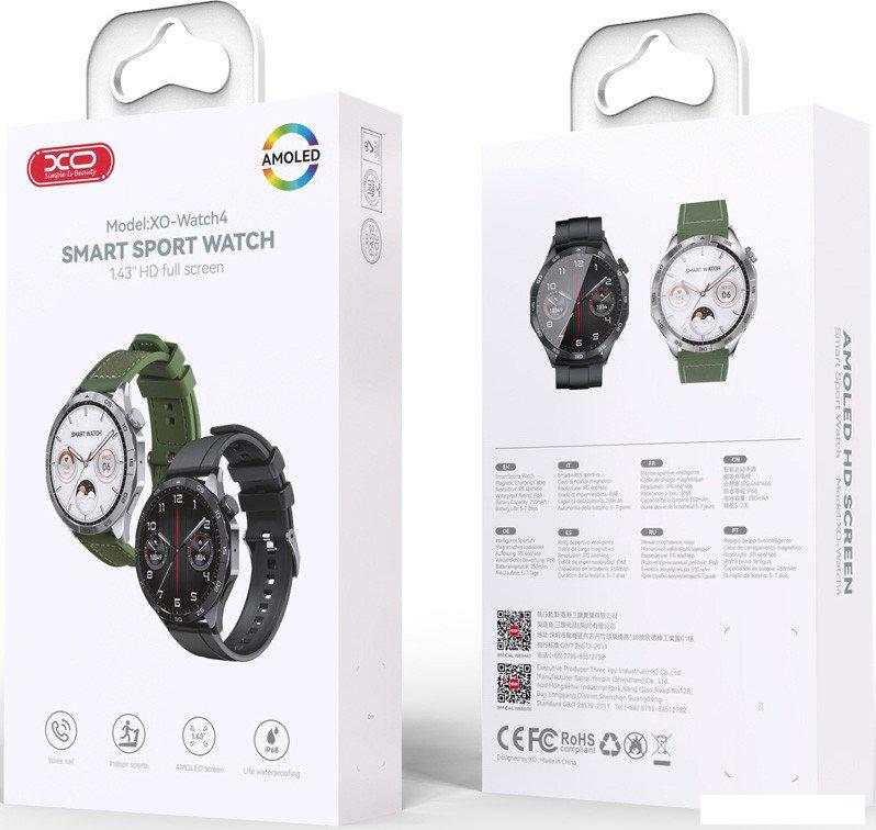 Умные часы XO Watch 4 (зеленый)- фото3