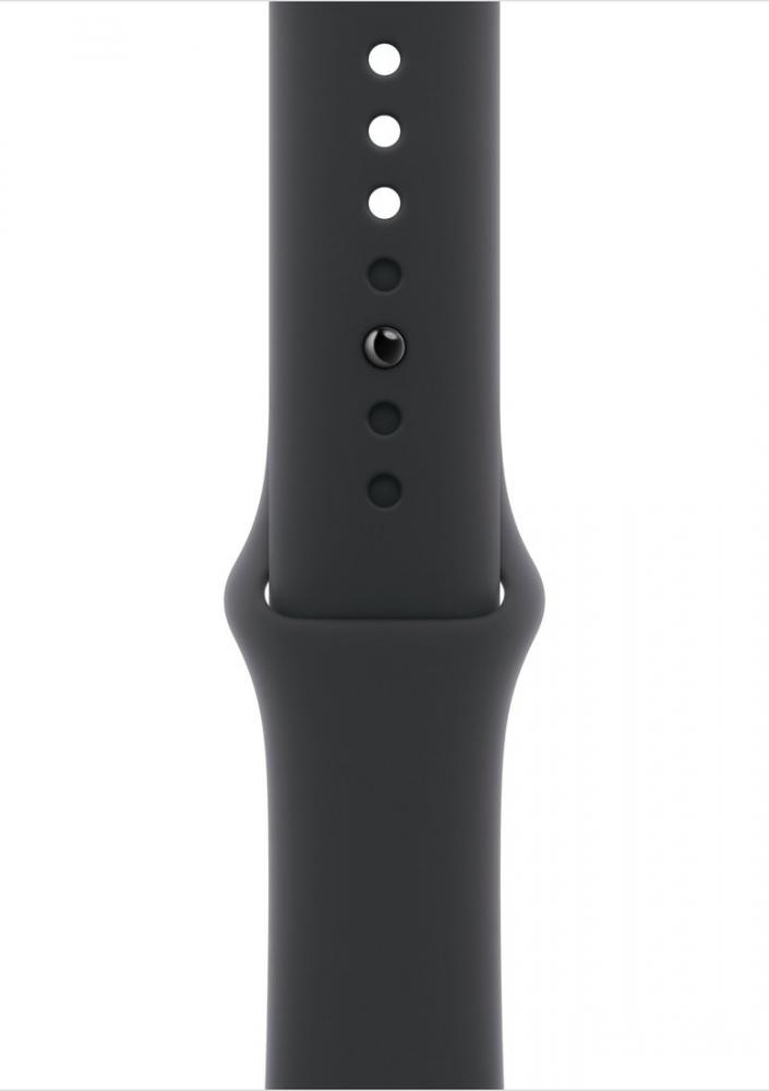 Умные часы Apple Watch Series 10 46 мм (алюминиевый корпус, черный/черный, спортивный силиконовый ремешок S/M)- фото3