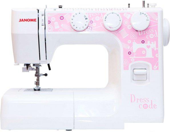 Электромеханическая швейная машина Janome Dresscode- фото2