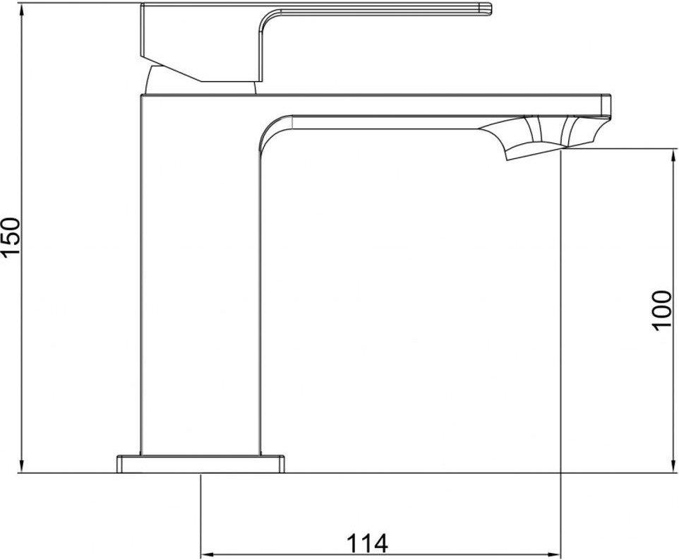 Смеситель Gross Aqua Edge 6210880C- фото2