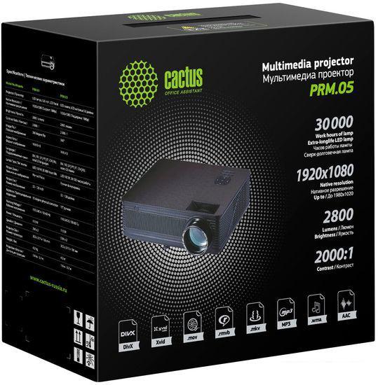 Проектор CACTUS CS-PRM.05WT.WUXGA-W- фото3