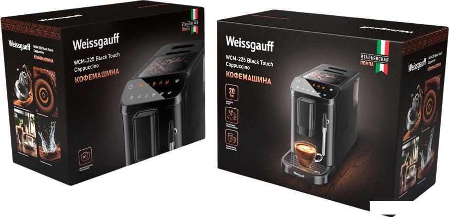 Кофемашина Weissgauff WCM-225 Black Touch Cappuccino- фото2